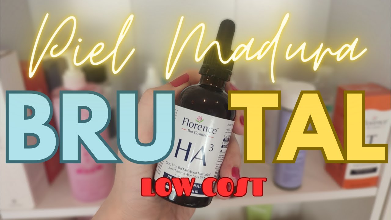 BRUTAL SERUM DE ÁCIDO HIALURÓNICO LOW COST PARA PIEL MADURA