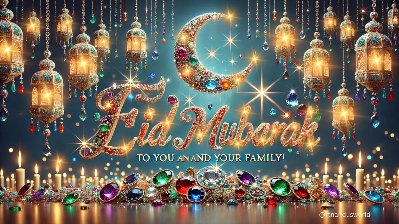 🌙 Eid Mubarak 2025 | Heartwarming Wishes, Status & Greetings | RT Nandhu&rsquo;s World