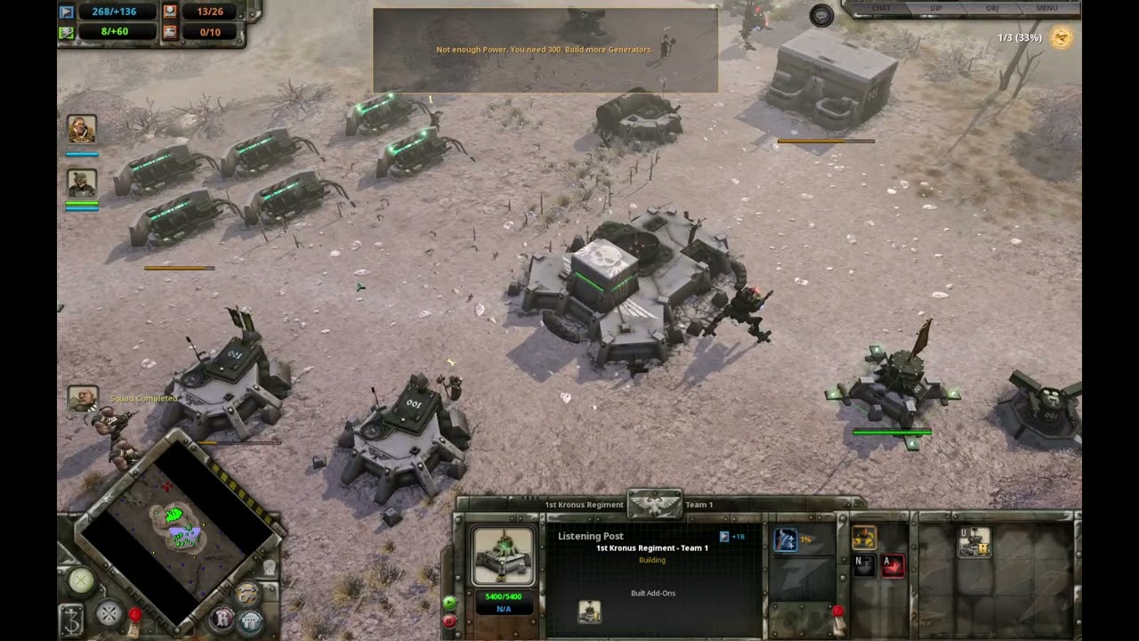 WARHAMMER 40K DAWN OF WAR DARK CRUSADE IMPERIAL GUARD CAMPAIGN PART 9 INTO THE VALLEY OF DEATH