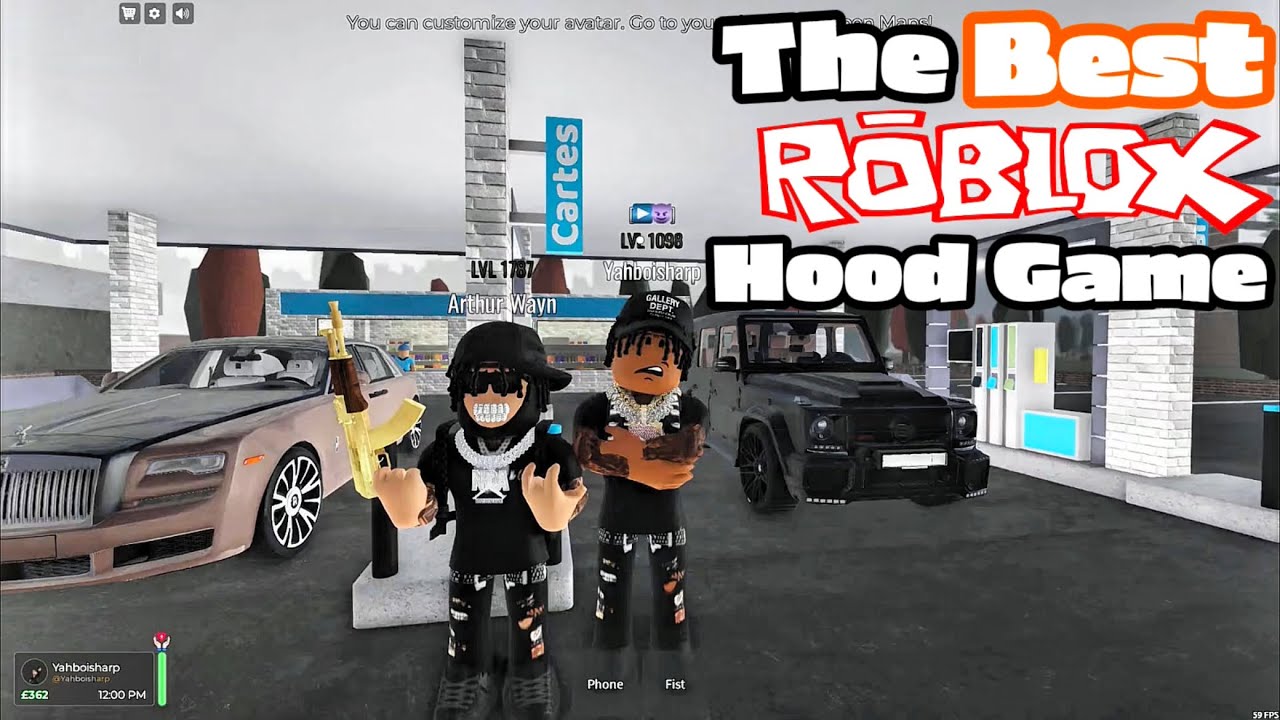 This is the Best ROBLOX HOOD GAME Streetz War 2