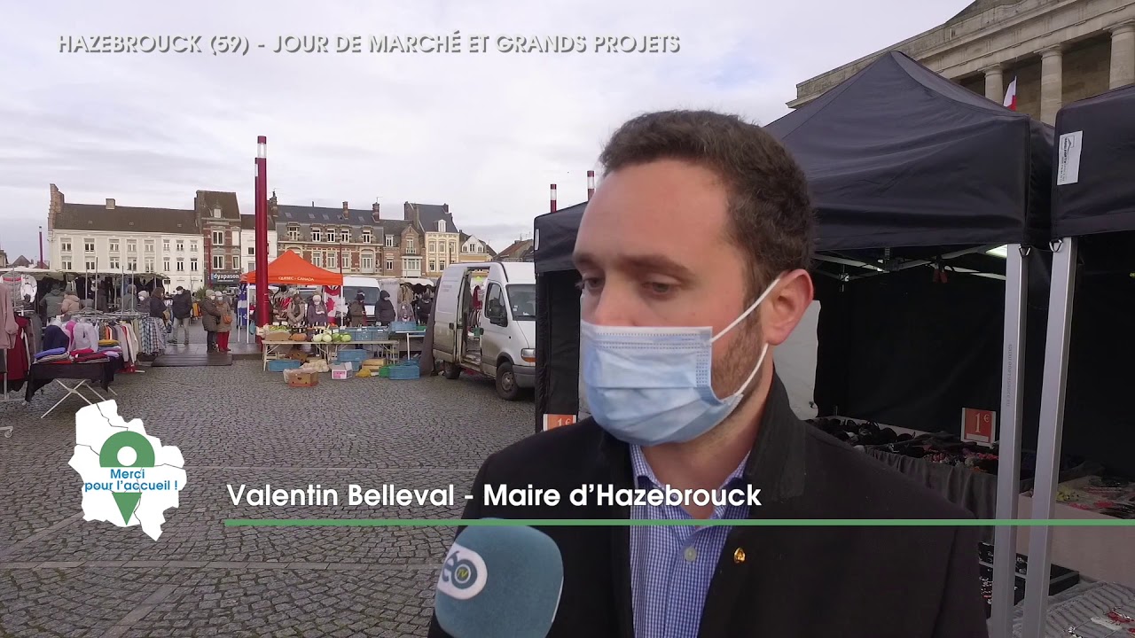 Merci pour l'accueil au marché d'Hazebrouck