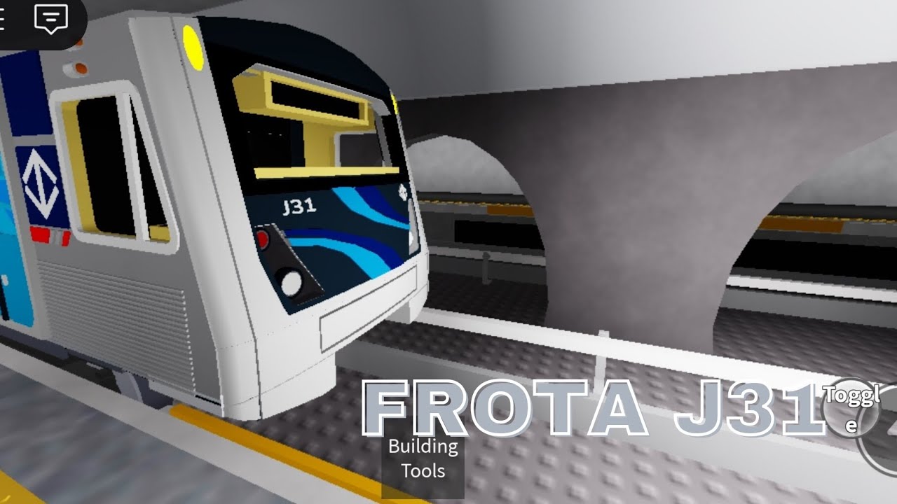 🚆 APRESENTANDO A NOVA FROTA J31 PRO ROBLOX! 🚇 
