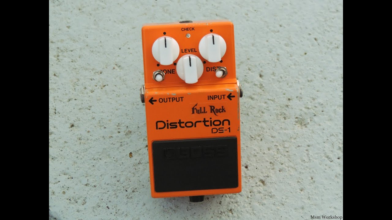 Boss Ds-1 Full Rock modification, by Msm workshop