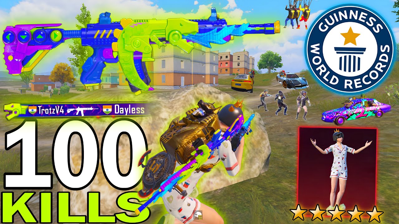100 KILLS Wow!😈 NEW MODE BEST AGGRESSIVE RUSH GAMEPLAY 🔥PUBG MOBILE - BGMI