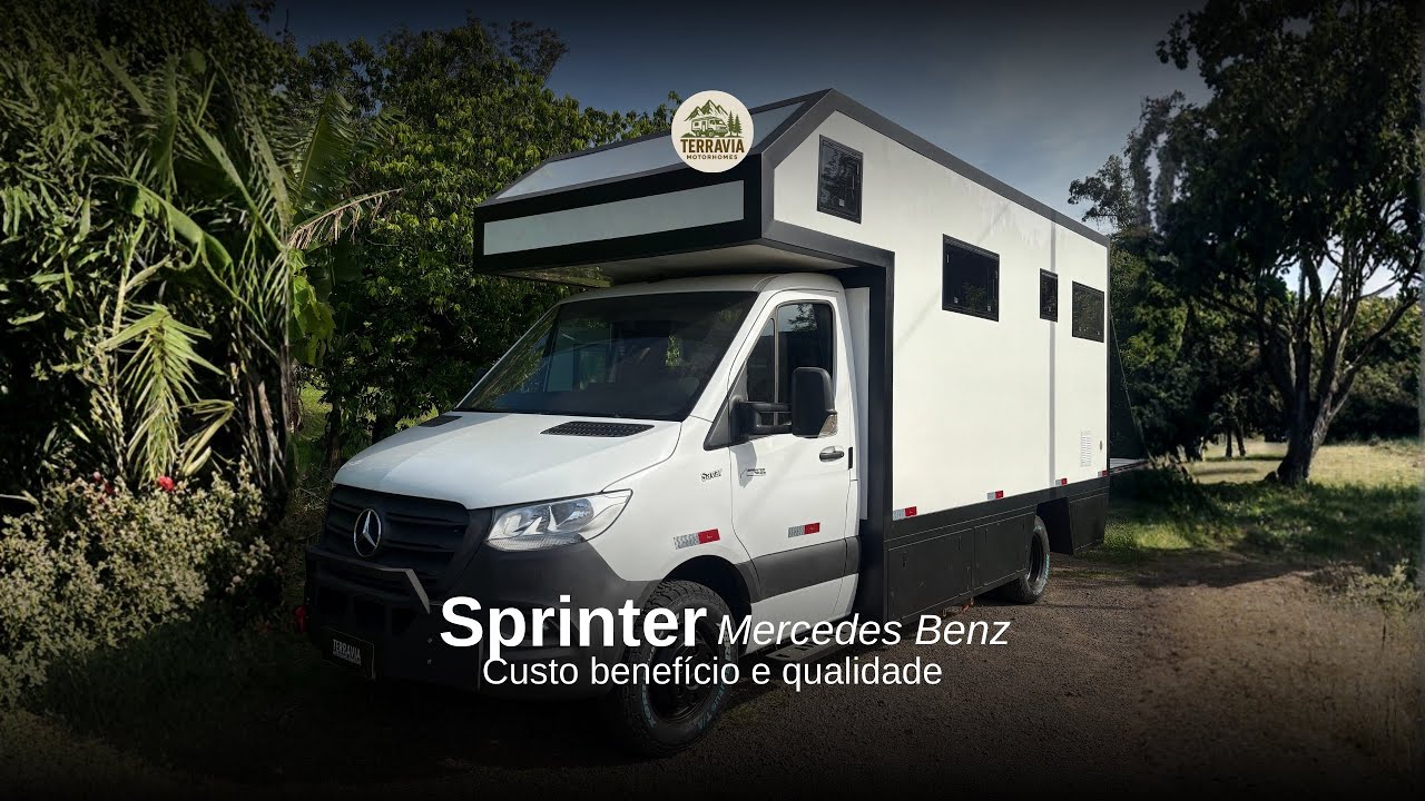 Sprinter Motorhome TerraVia | Conforto, Liberdade e Praticidade sobre Rodas