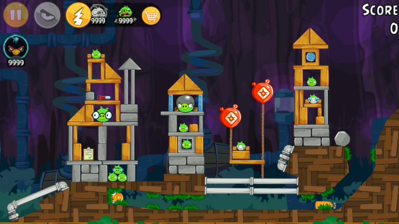 Angry Birds Classic Short Fuse level 1 to 45