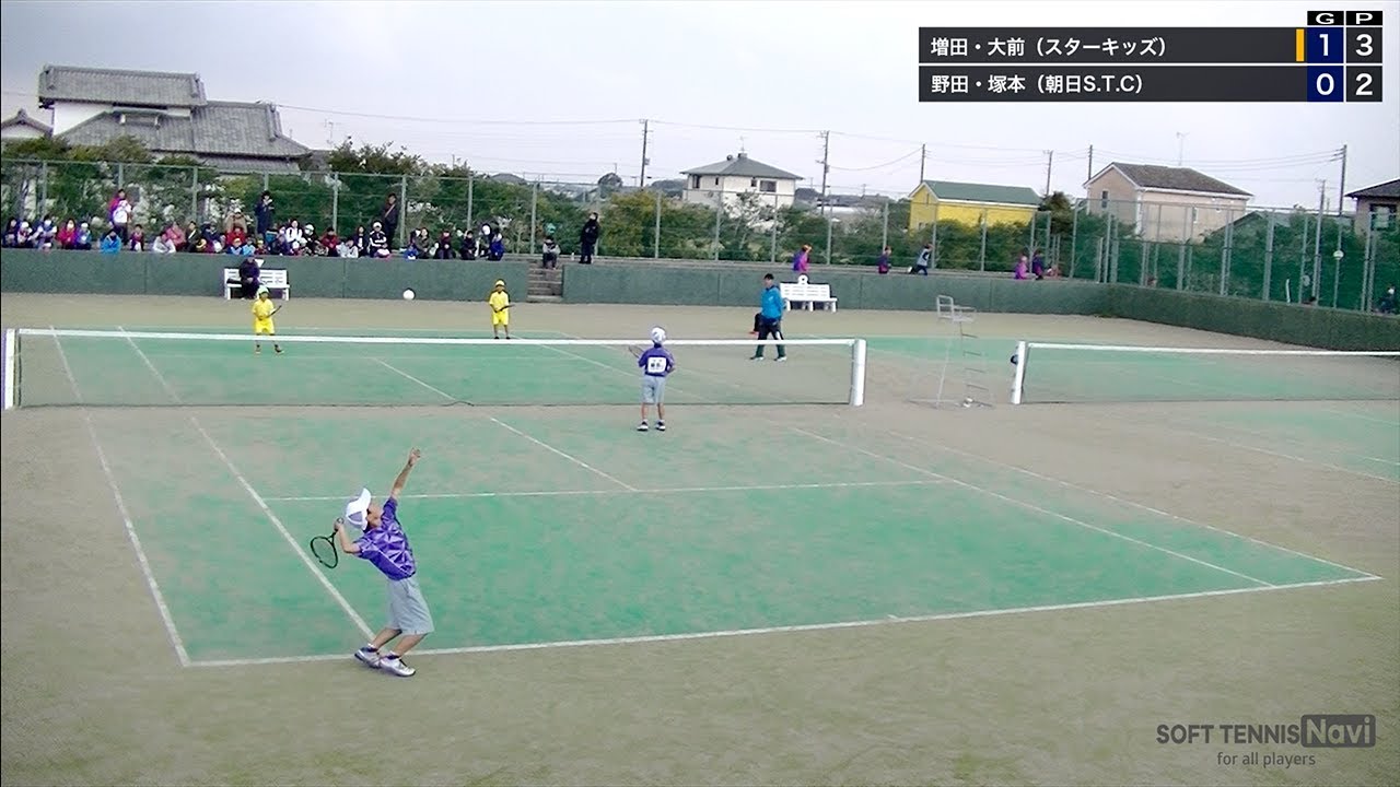 2019全国小学生大会 男子ダブルス(4年生以下の部)/決勝