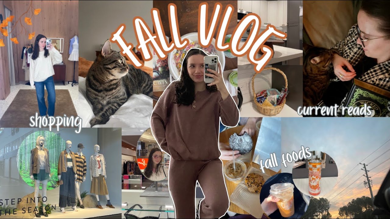 ОСЕННИЙ ВЛОГ🧣🧦 Тыквенно-пряный латте, осенняя мода, стрижка, новый уход за кожей и многое другое!