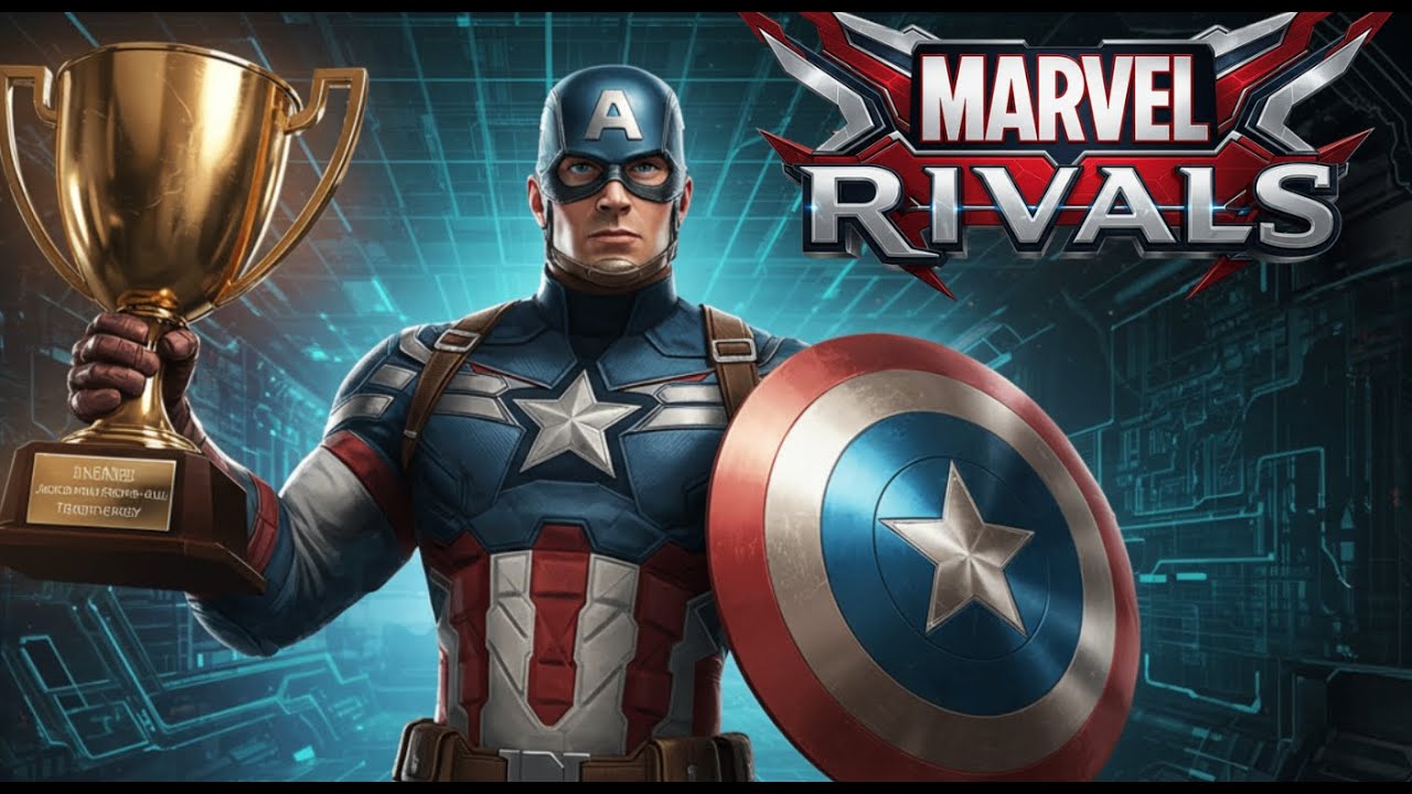 Marvel Rivals: Troféu Justiça para Todos - Capitão América Fácil