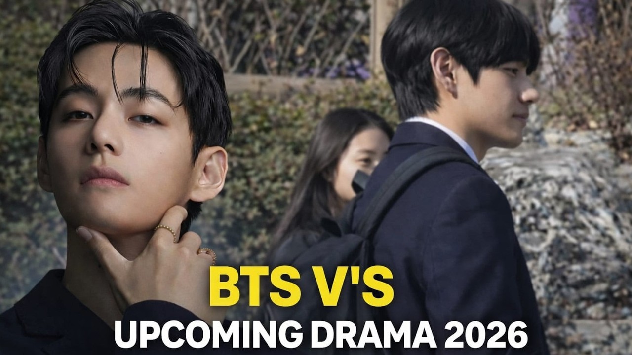 BTS V New Drama Hint?|Taehyung Filming at High School|Kim Taehyung Viral School Photo Explained
