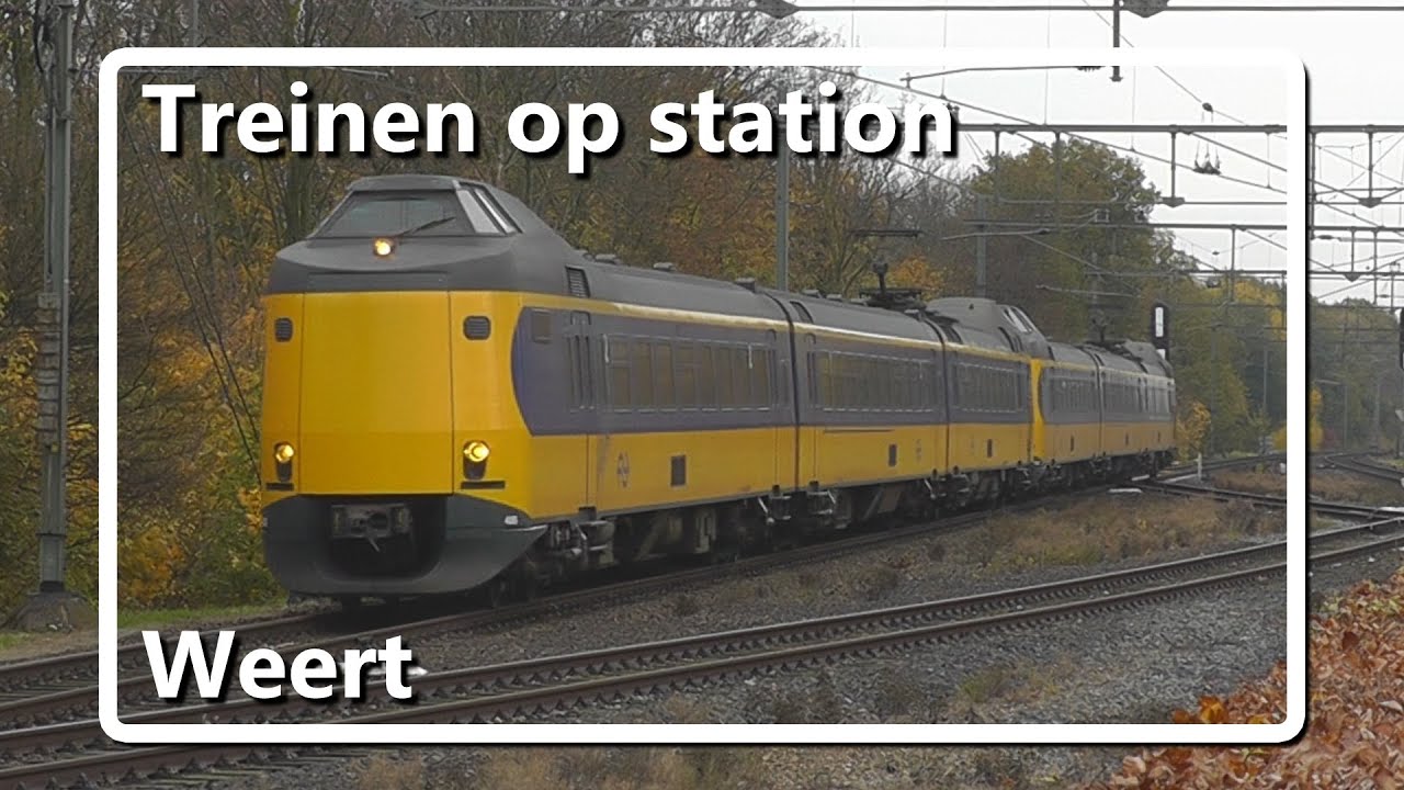 Treinen op station Weert // Dutch Train Compilation