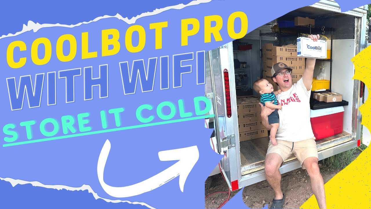 WE CONVERTED A TRAILER INTO A MOBILE WALKIN COOLER