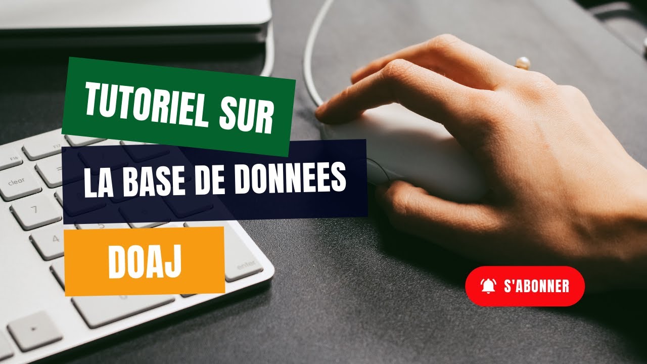 Tutoriel DOAJ