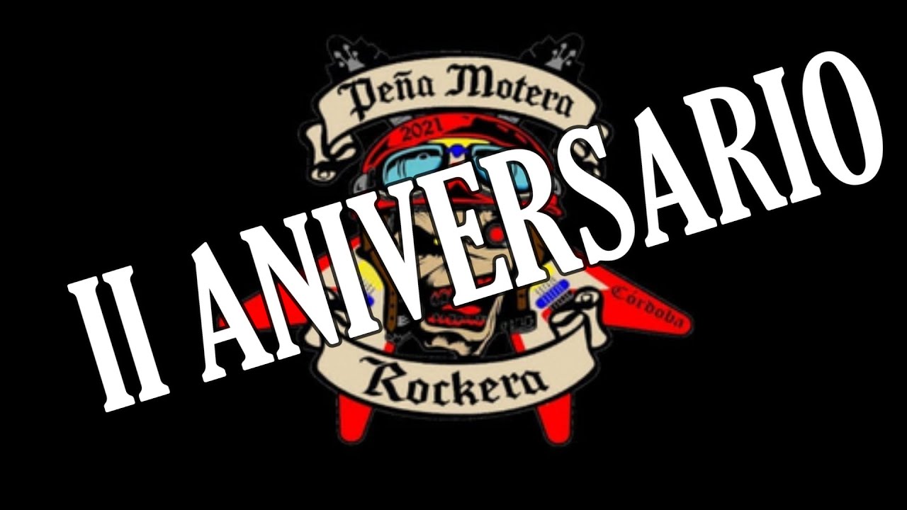 Encuentro motero segundo aniversario de la Peña Motera Rockera de Córdoba