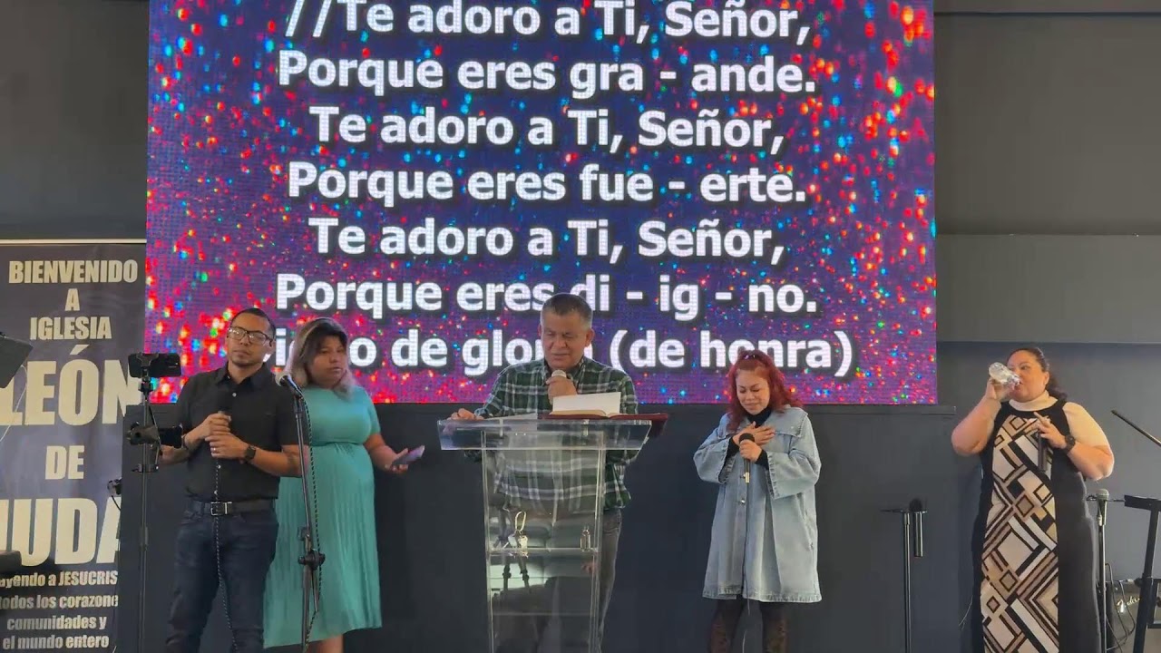 Servicio de Domingo - Iglesia Leon de Juda