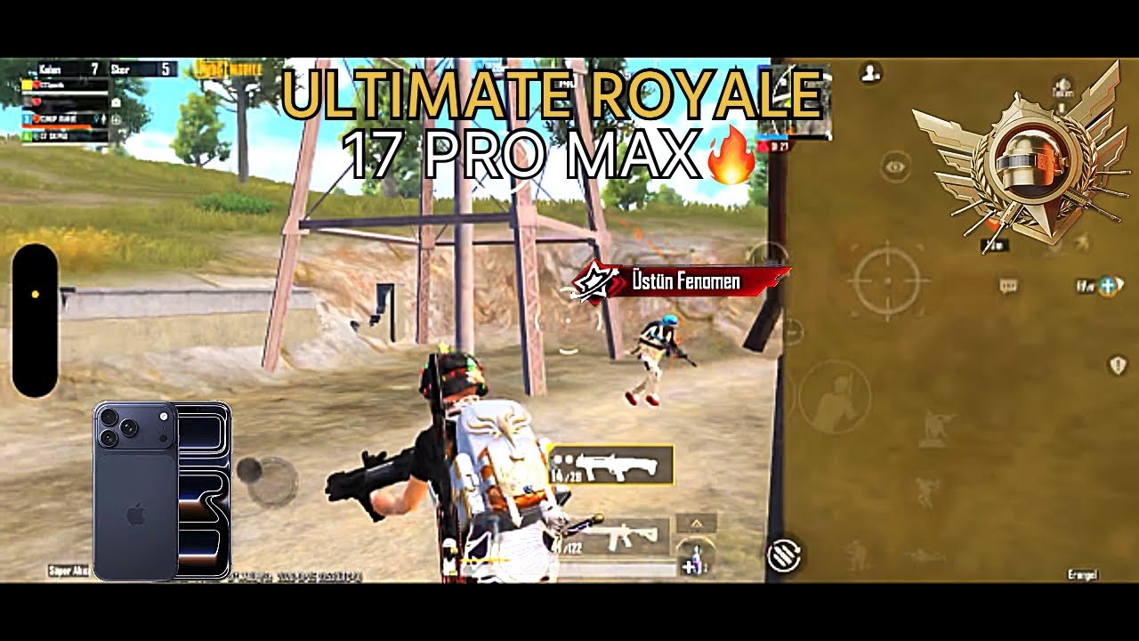 ZİRVE SAVAŞI GAMEPLAY 17 PRO MAX 120 FPS🔥