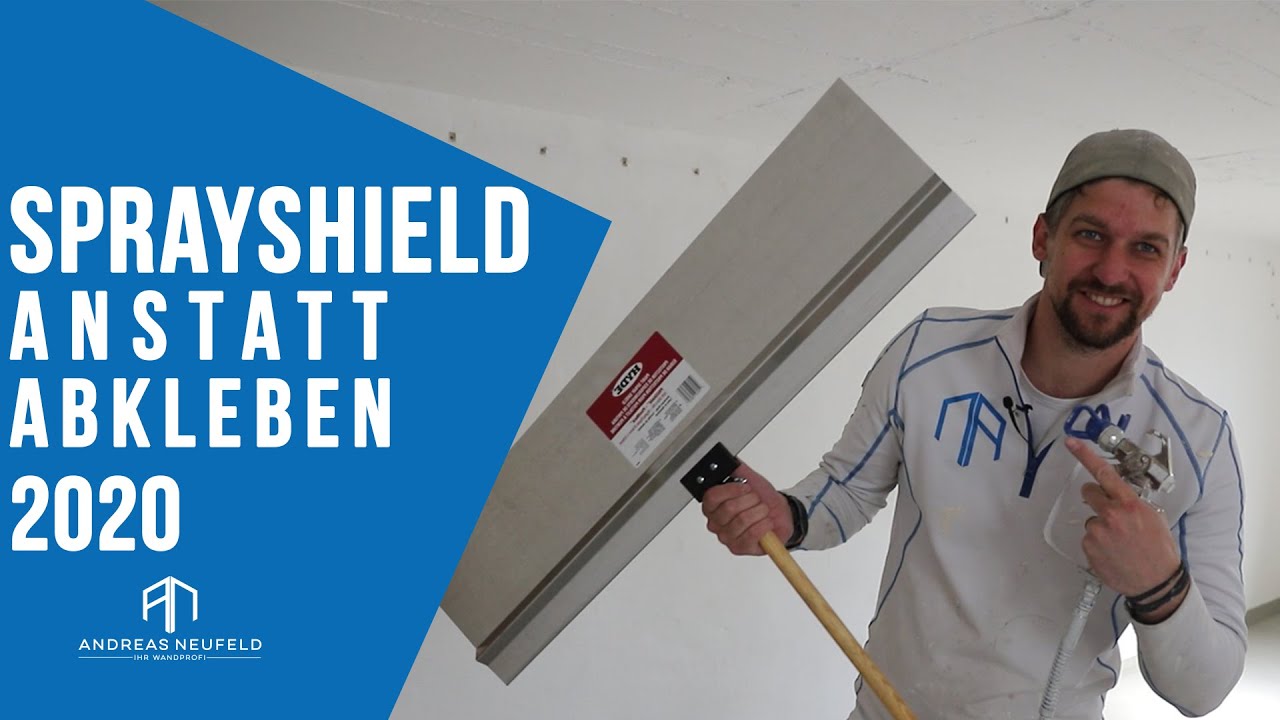 Sprayshield statt Abkleben - Airless Farbe spritzen 2020