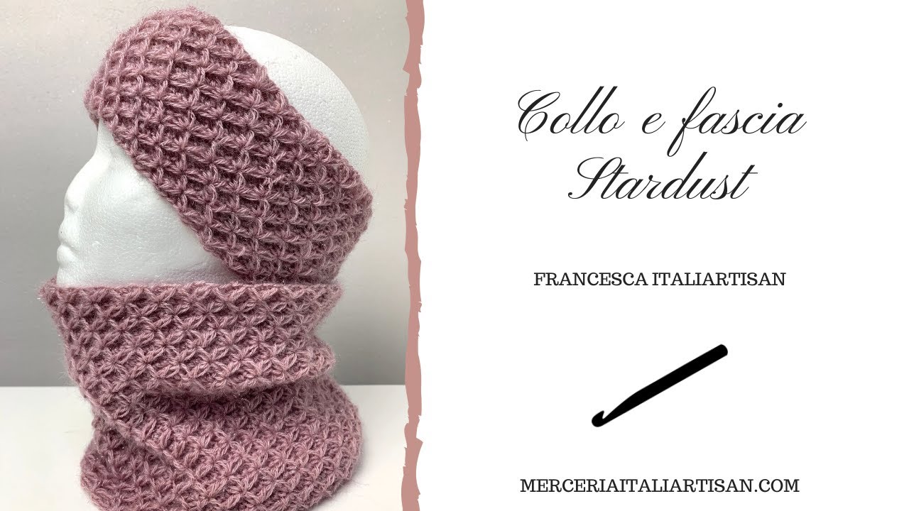 Collo e Fascia Stardust - merceriaitaliartisan.com - Scheepjes Stardust