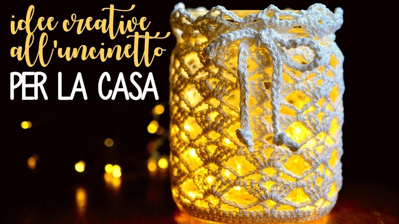 Idee creative all'uncinetto per la casa