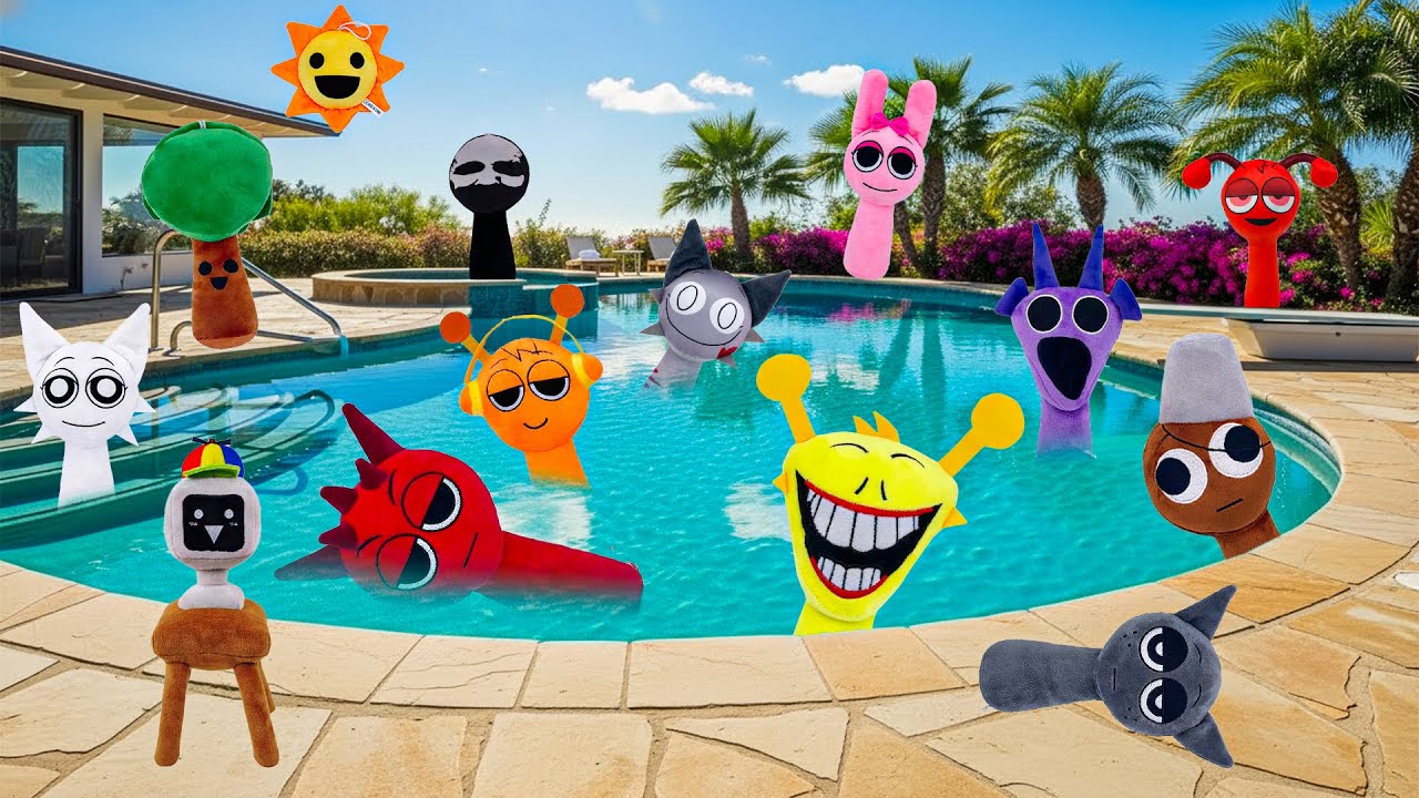 Exploring an Abandoned Pool - What We Saw Might Be the Real SPRUNKI!