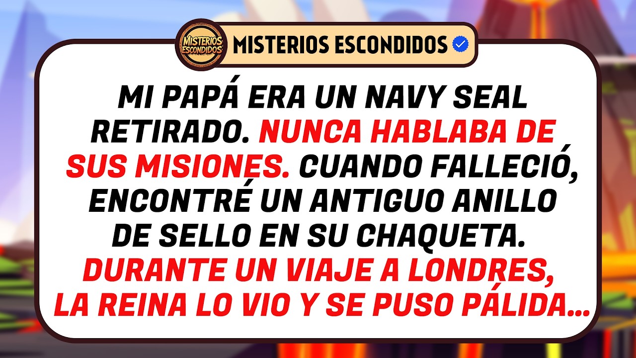 Mi Papá Era Un Seal De La Marina Silencioso… Hasta Que La Reina Vio Su Antiguo Anillo De Sello.