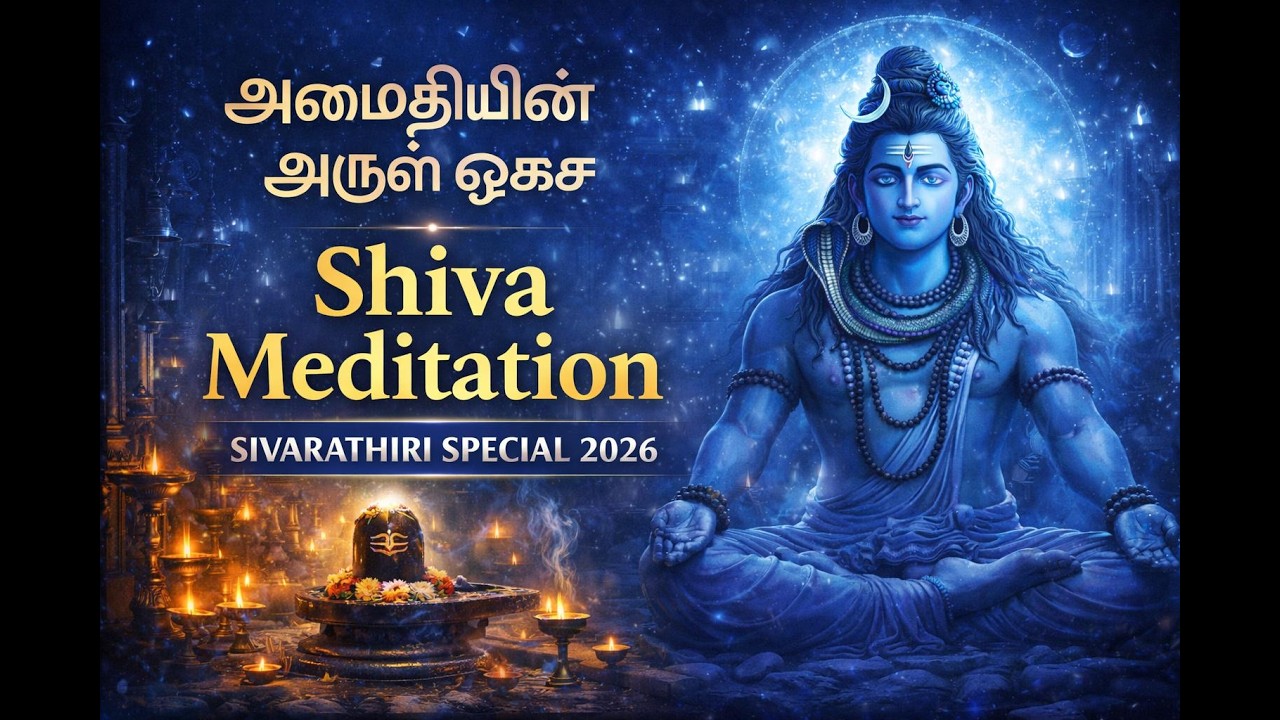 🕉️ அமைதியின் அருள் ஓசை | Shiva Meditation Chant | Om Namah Shivaya