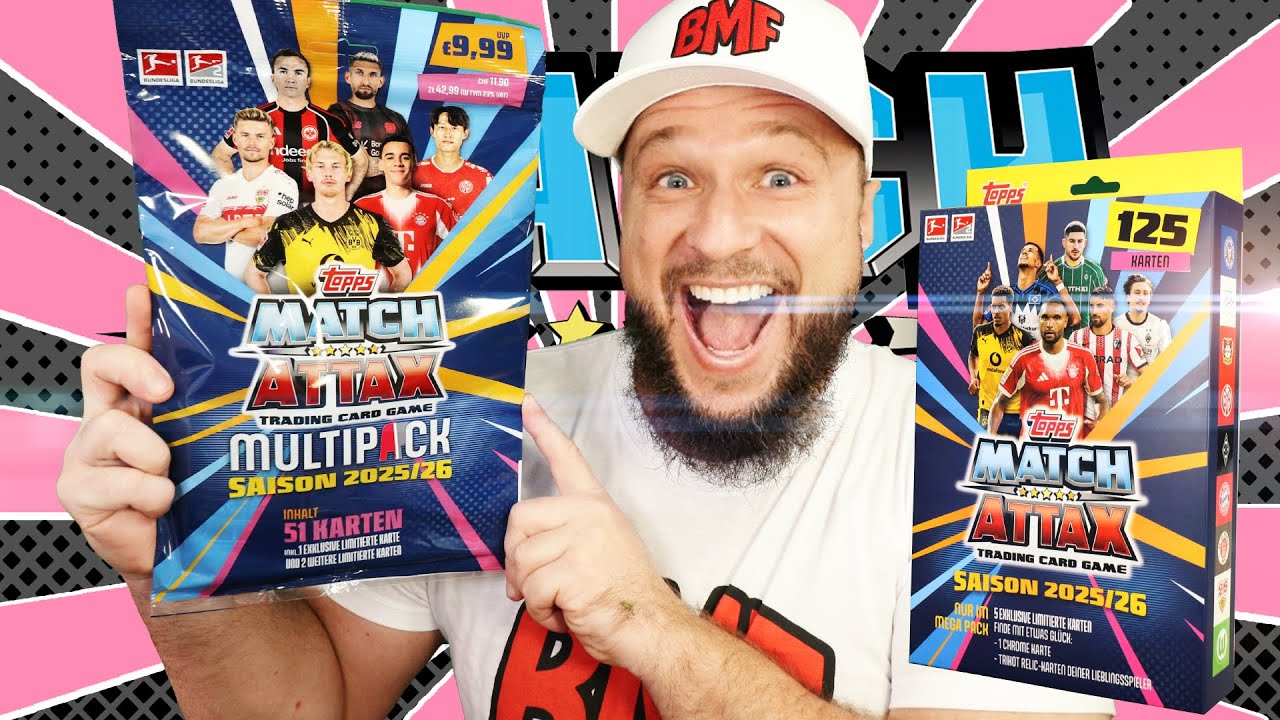 MATCH ATTAX 25/26 MEGA PACK + MULTIPACK UNBOXING 🔥 BENMASTERFUL