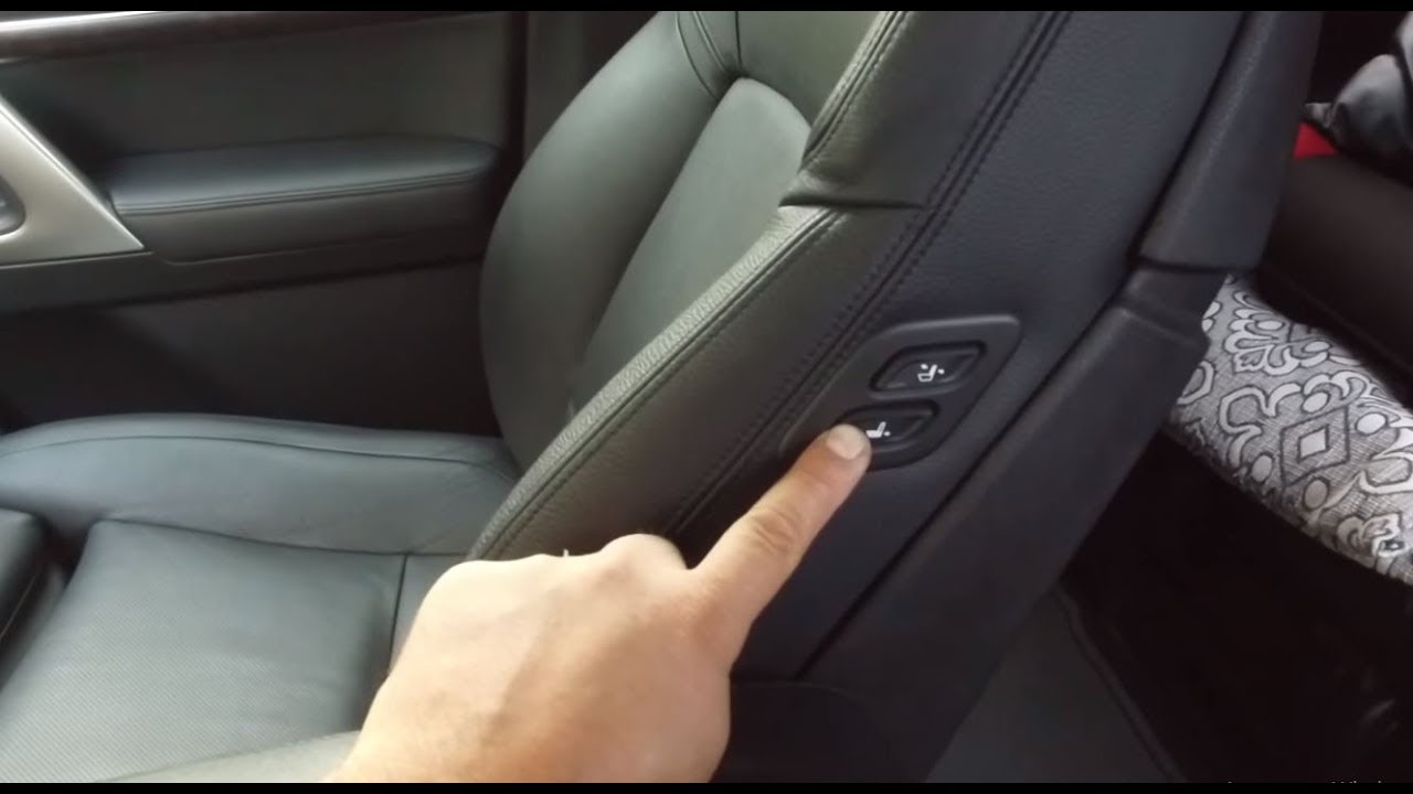 Дополнительные кнопки управления сиденьем BMW в TLC 200