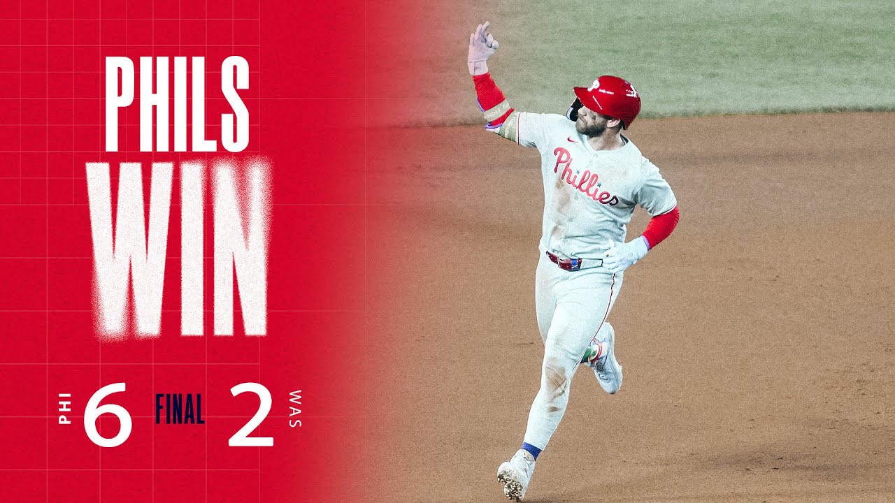 Phillies vs. Nationals Game Highlights (8/15/25) | MLB Highlights