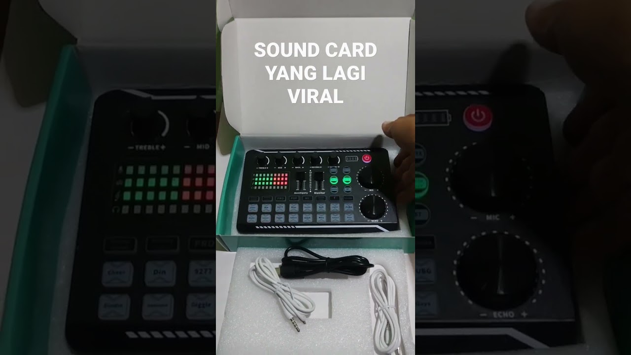 SOUNDCARD MURAH YANG LAGI VIRAL DIMINATI BANYAK ORANG#soundcard #soundcardv8plus #audio #recording