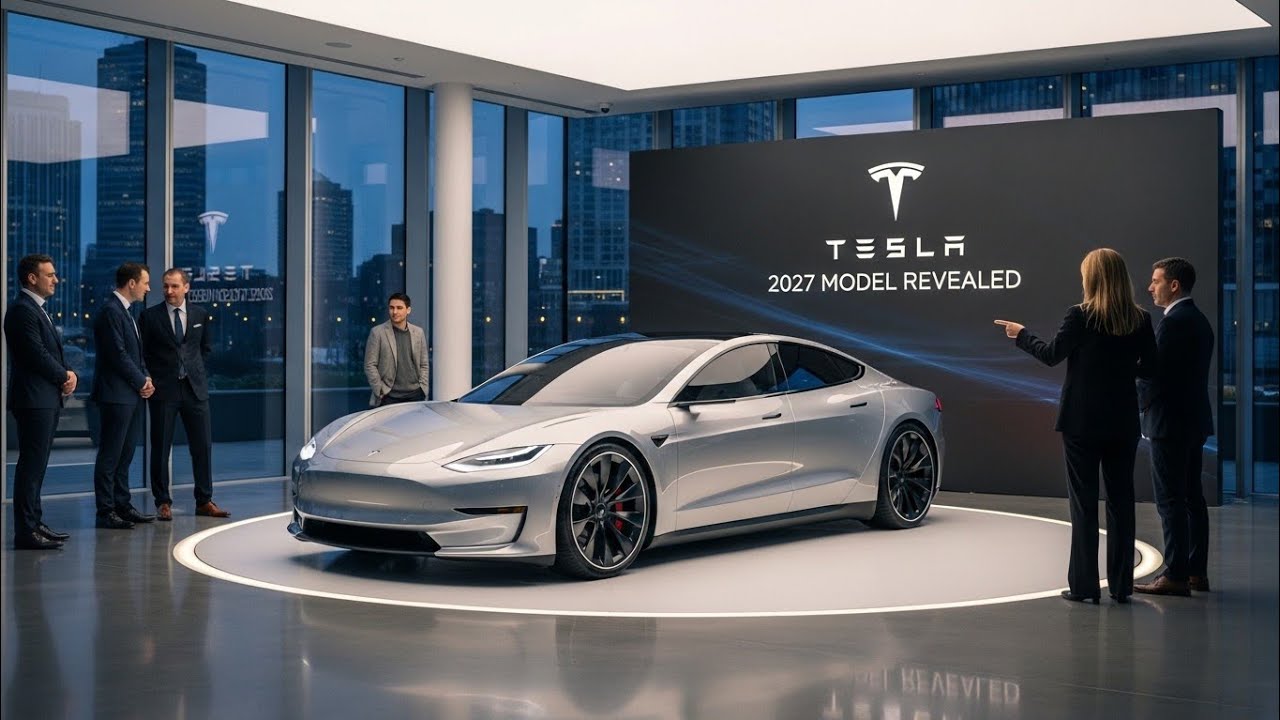 Title 2027 Tesla Reveal: New Roadster & Next-Gen EV Unveiled! 
