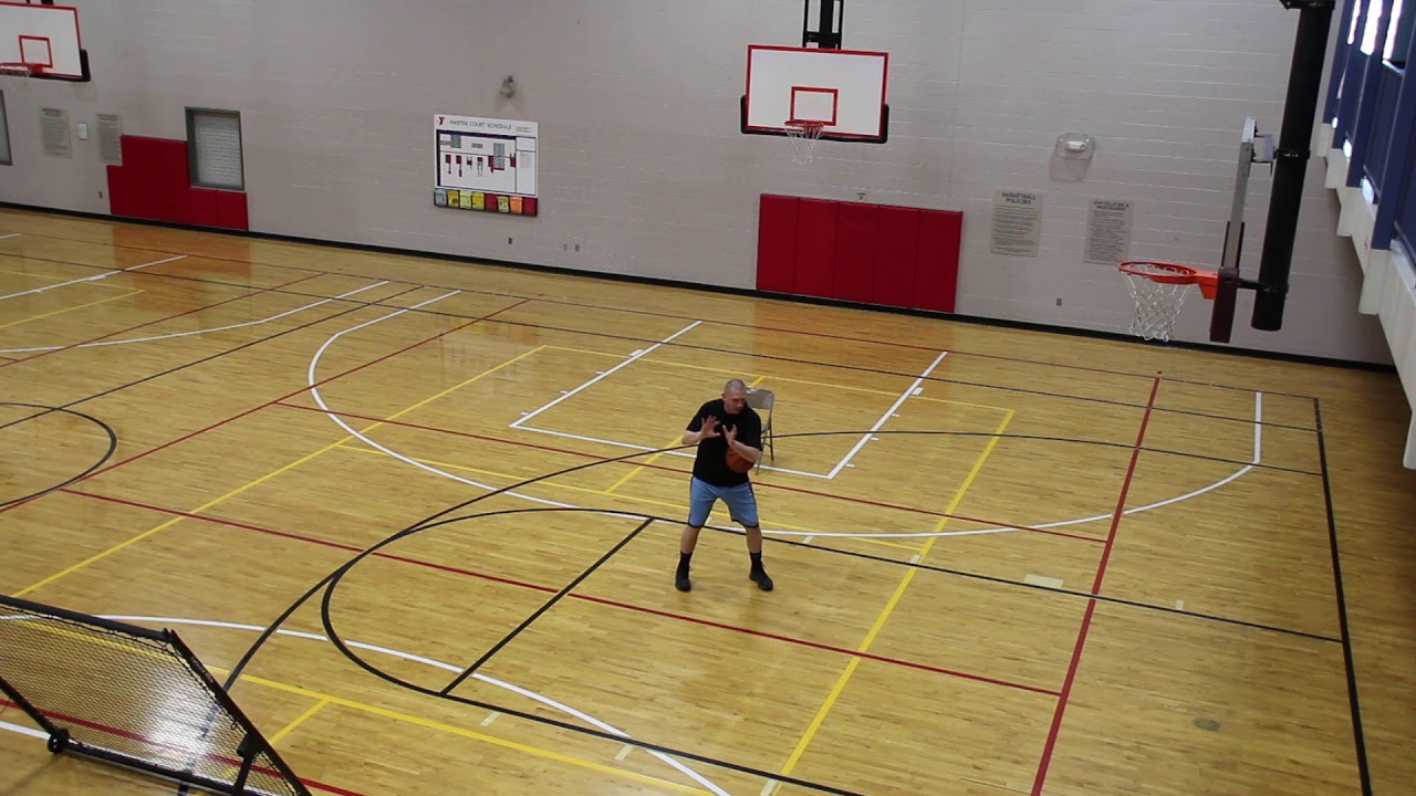 Bounce Back Catch and Shoot Basketball Jump Shot Drill