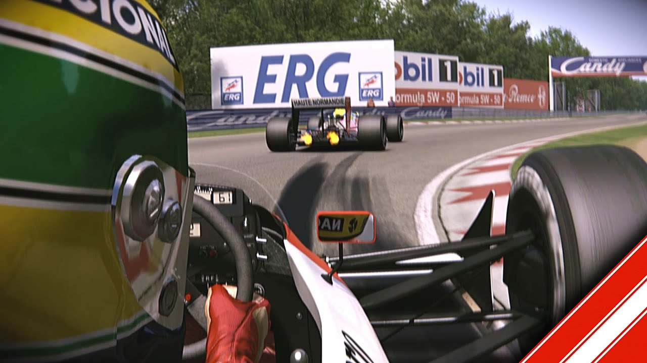 Mighty McLaren MP4/4 Chases Perfection at Monza