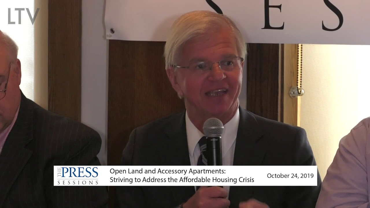 The Press Sessions - Striving to Address the Affordable Housing Crisis - 102419