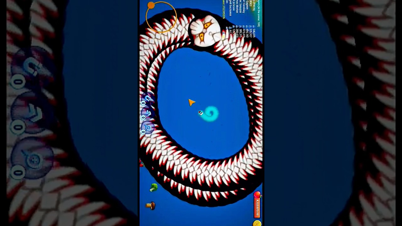 🔥🐍Worms Zone io 🤯Viral snake game video 