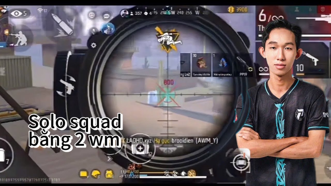 Tay tỉa xuất sắc nhất của PE Laoho solo squad top1 26 kill