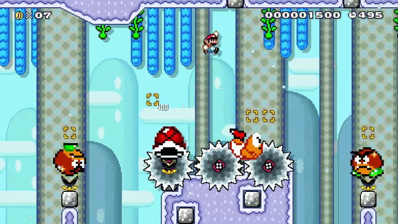 ★Frostbite★ [ Kaizo Lite ] by χεηoβɩαᘕɛ¿ [XenoBlade] 🍄Super Mario Maker 2 | No Commentary #dun