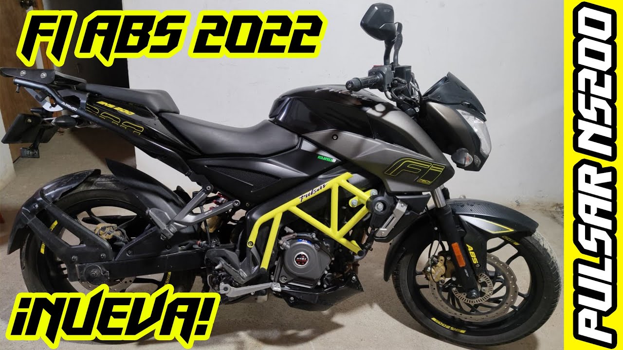 ¿QUÉ OPINAS DE MI PULSAR NS 200 FI ABS 2022 VALE LA PENA?