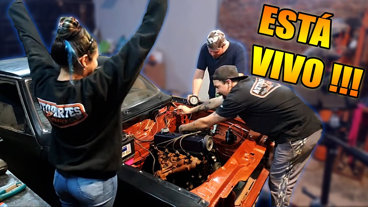 ARRANCÓ EL MOTOR POR PRIMERA VEZ !!!