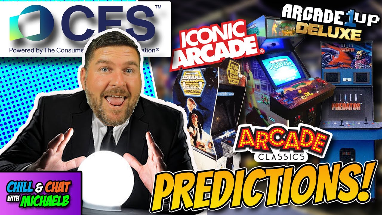 Arcade1Up, Basic Fun Arcade Classics & Iconic Arcade CES 2026 Predictions!
