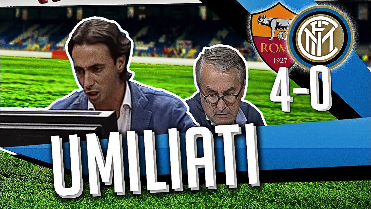 Direttastadio 7Gold - (ROMA INTER 4-0) UMILIATI