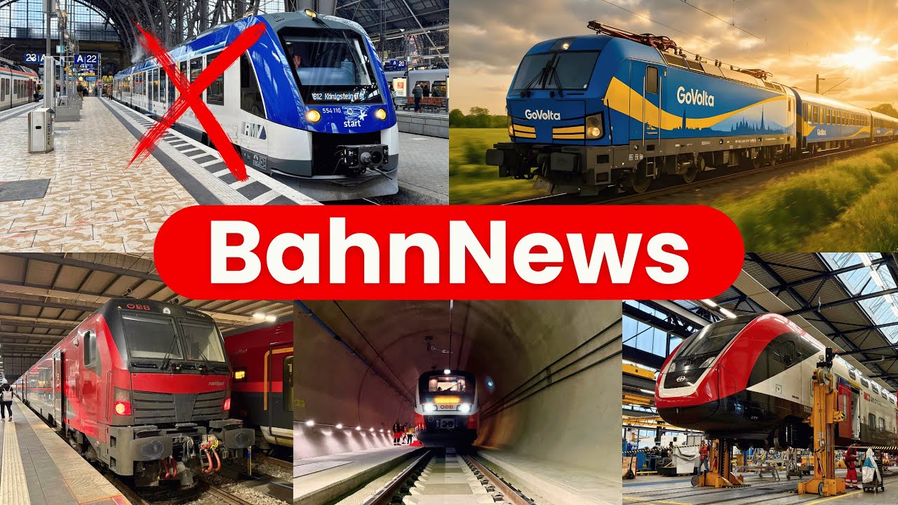 Nachtzug nach Malmö gestrichen, Koralmbahn eröffnet, GoVolta nach Amsterdam uvm. | BahnNews