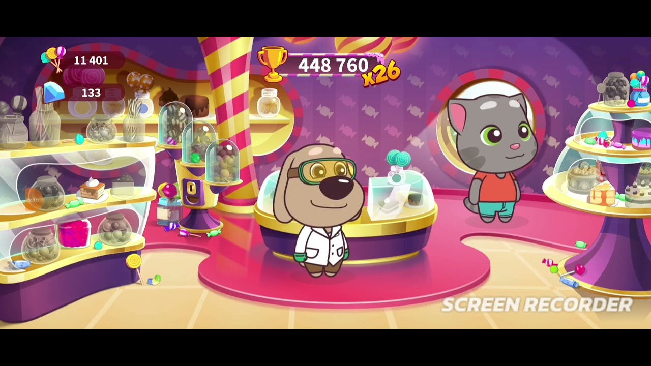 Talking Tom Candy Run (Gameplay)