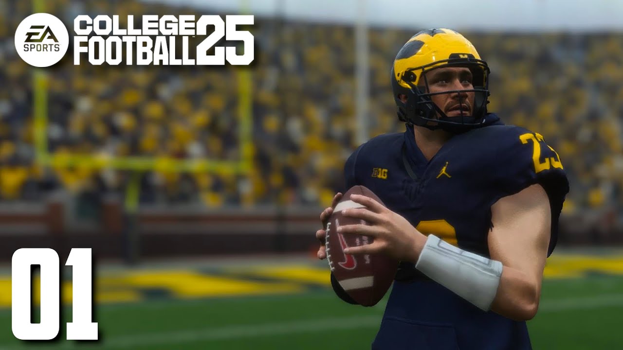 THE RISE OF THE BEST COLLEGE QUARTERBACK!! - COLLEGE FOOTBALL 25 (EP. 1)