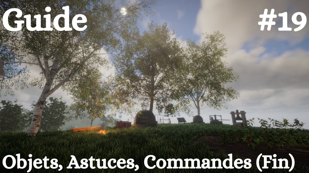 Rising World - Guide #19 : Objets, Astuces, Commandes (Fin)
