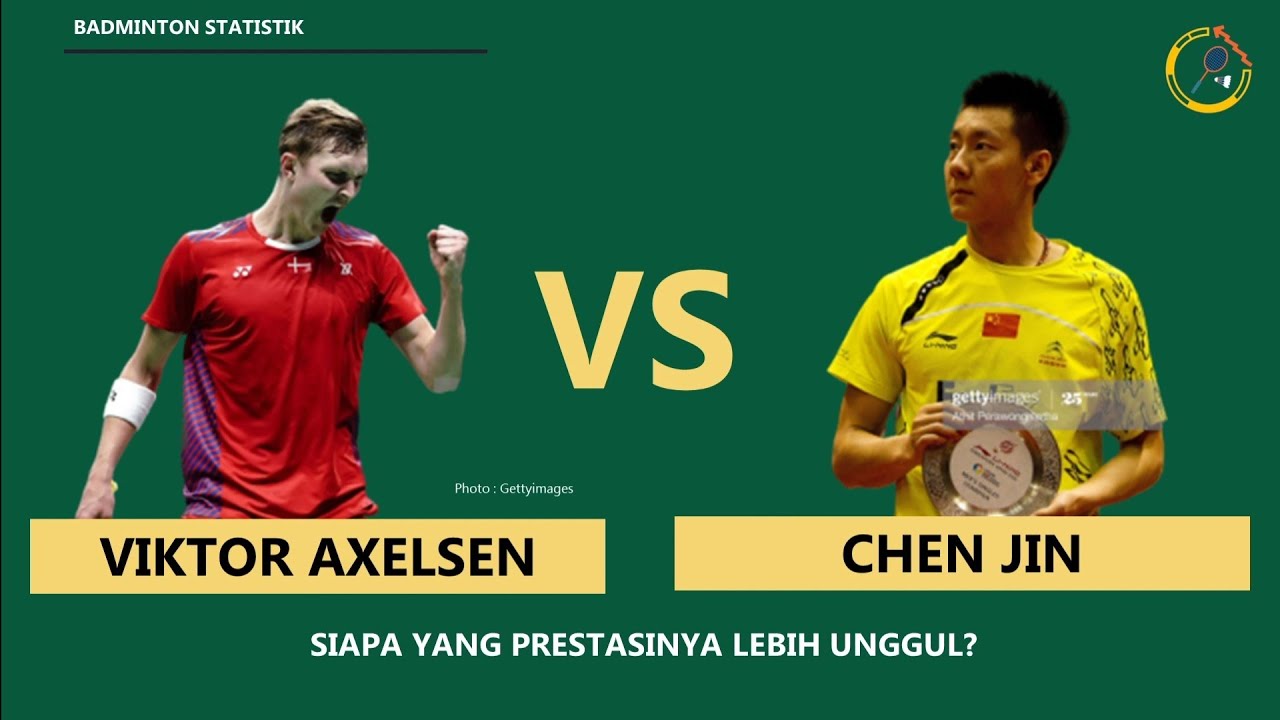 ATHLETE COMPARISON : Viktor Axelsen vs Chen Jin