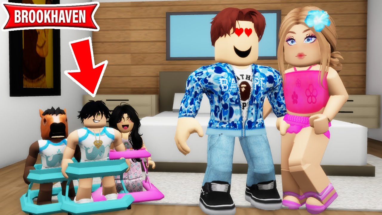 ON A ESPIONNÉ NOS VOISINS EN BÉBÉ SUR BROOKHAVEN ROBLOX !