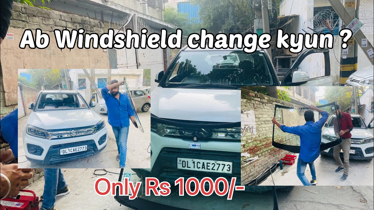 Brezza Windshield | Rs 1000 | Insurance | Shashank Goel vlogs