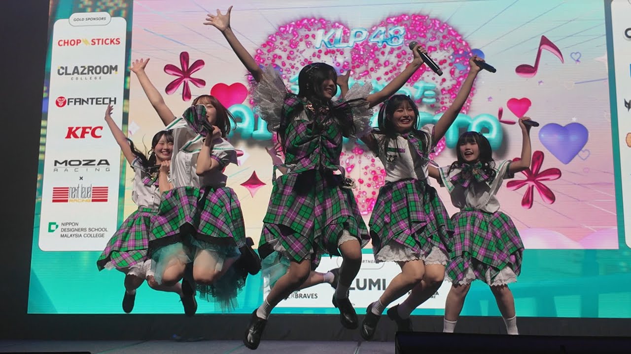 KLP48 LIVE [4K] at Comic Fiesta 2025, Kuala Lumpur Convention Centre (KLCC), KL, 21 December 2025.