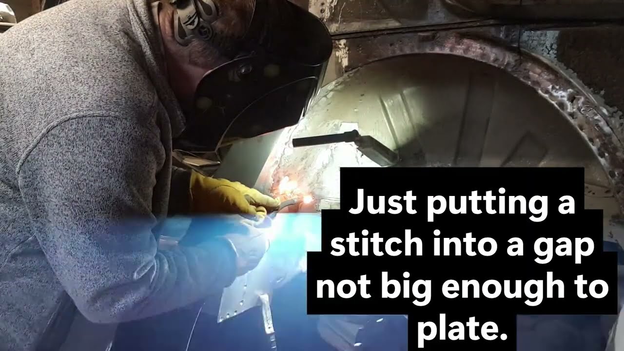 More welding on Rusty, avv it!!!!
